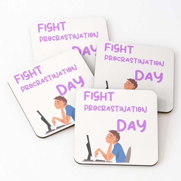 Item preview, Fight Procrastination Day designed and sold by Simo0455.
