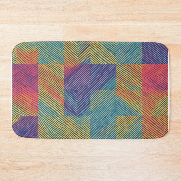 Item preview, Colorful Abstract Line Patern - Neoplasticism & Cubism designed and sold by ColorsoftNature.