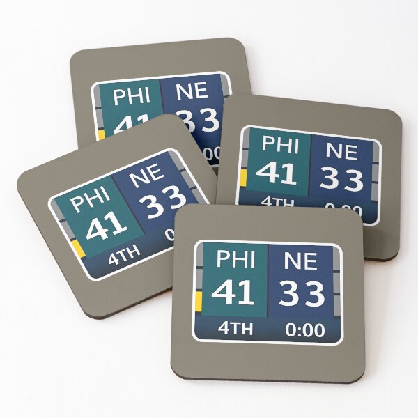 Item preview, EAGLES SUPER BOWL CHAMPS (Scoreboard- 41-33) 	 designed and sold by ttzhwftjv14.