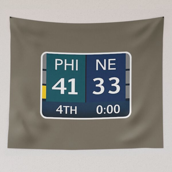 Item preview, EAGLES SUPER BOWL CHAMPS (Scoreboard- 41-33) 	 designed and sold by ttzhwftjv14.