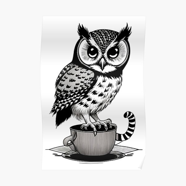 Idea Owl Drawing Tattoo Barn Download Free Image Clipart  Snow Owl Tattoo  Design HD Png Download  Transparent Png Image  PNGitem