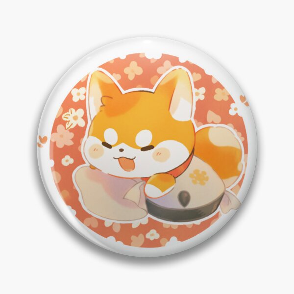 Item preview, Cute Anime Shiba Inu in Japan Style designed and sold by SeamlessGuru.