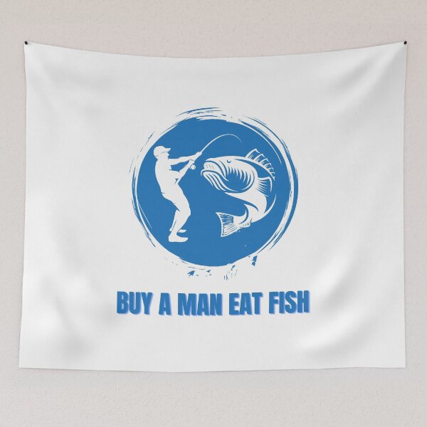 Item preview, Buy a man eat fish designed and sold by tokyoberlin.
