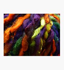 Colorful yarn Photographic Print