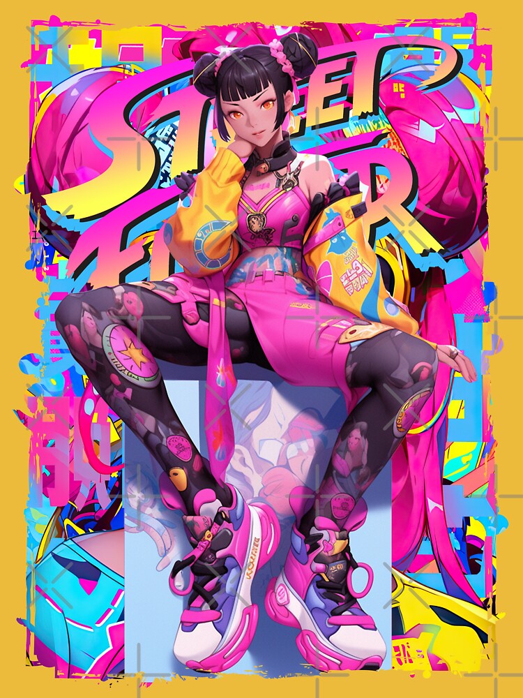 The Original Street fighter hip hop girls streetwear | Art Board Print