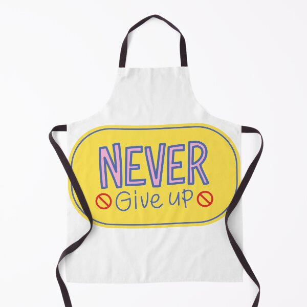 Item preview, Never give up, for every setback is a stepping stone to success. designed and sold by Funky  Fibers.