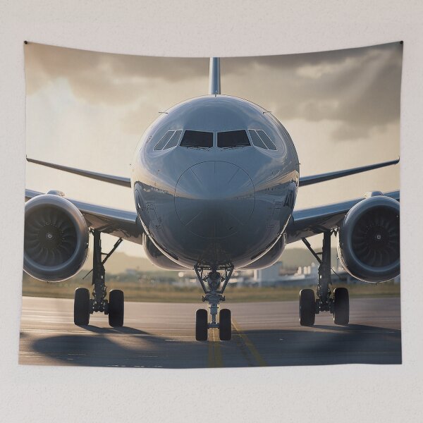 Item preview, Aircraft nose front view designed and sold by parakeet.