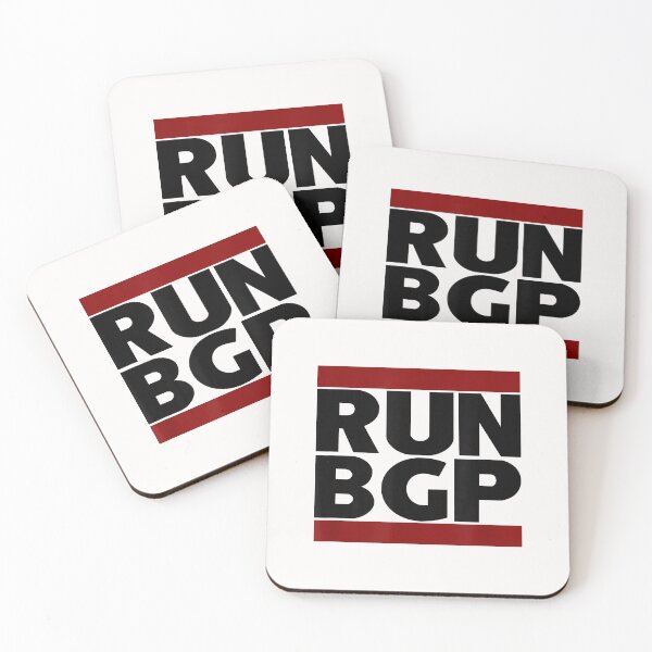 Item preview, Run BGP Funny Network Engineer Geeky Nerd  designed and sold by BrettHalley.