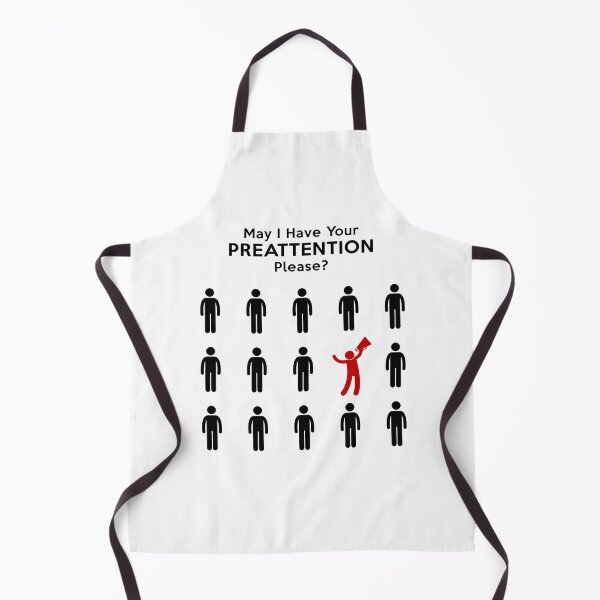 Item preview, May I Have Your Preattention : Red designed and sold by KerryKolosko.