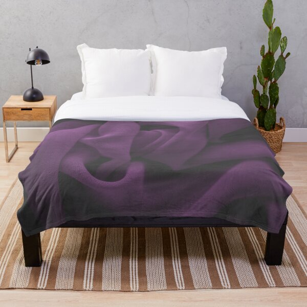 Item preview, Luminous Elegance: Moonlight Purple Pattern Blankets Home Decor designed and sold by Harsh Mhatre.