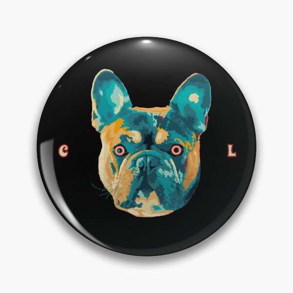 Item preview, Cool French Bulldog | Vintage Pop Art designed and sold by CatchyFunky.