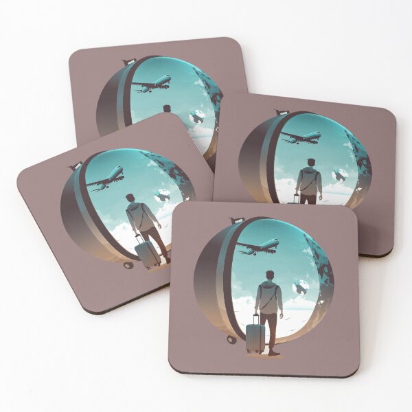 Item preview, "Liber'tee: Travel Light, Travel Free" designed and sold by Art-Vortex-fr.