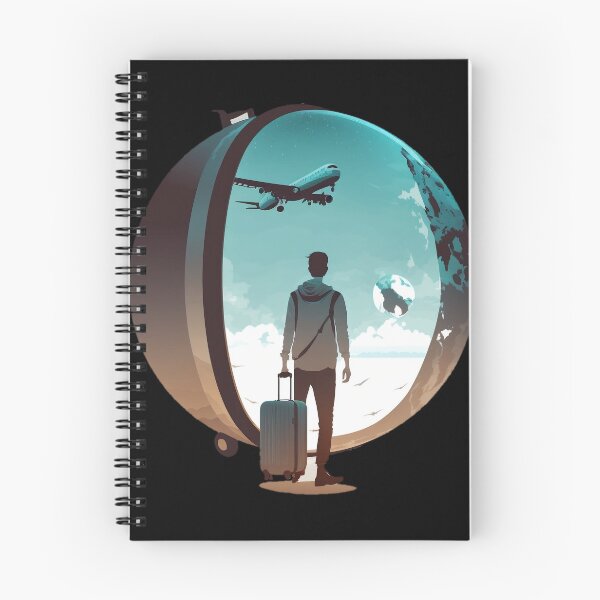 Item preview, "Liber'tee: Travel Light, Travel Free" designed and sold by Art-Vortex-fr.