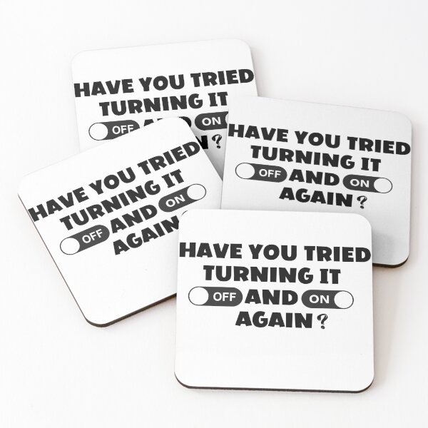 Item preview, Have You Tried Turning It Off And On Again designed and sold by dooddles.
