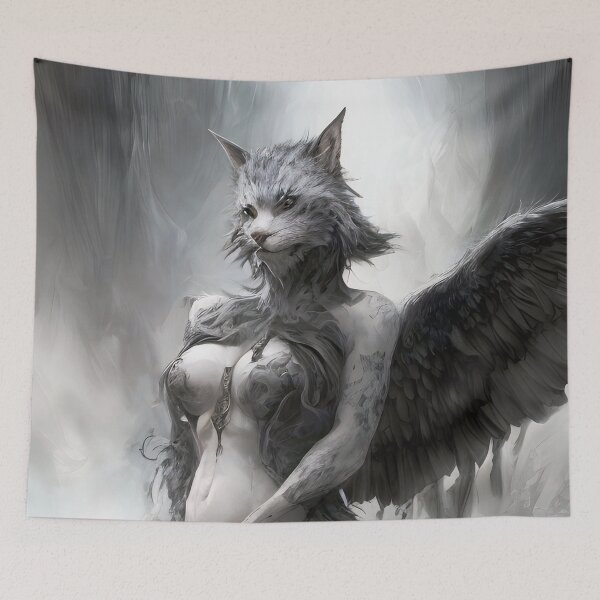 Item preview, MistHaven Foggy Monster - The Monstrous Enigma Decoding the Ancient Power designed and sold by IsdinMisthaven.