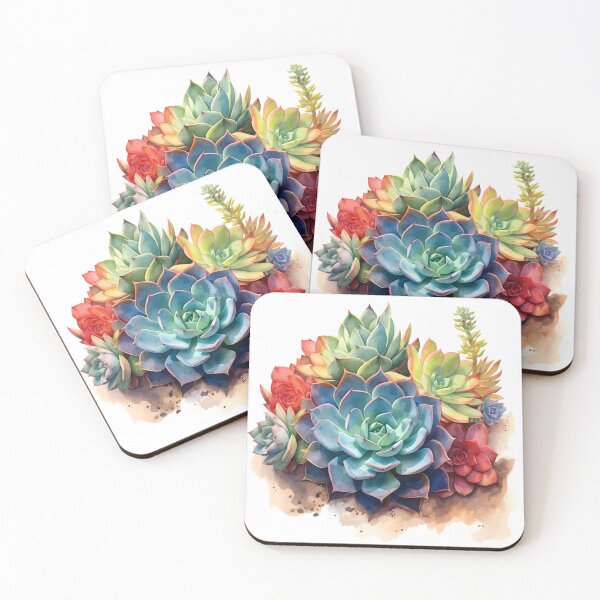 Item preview, Succulent Watercolor 9 designed and sold by Art by Lilia.