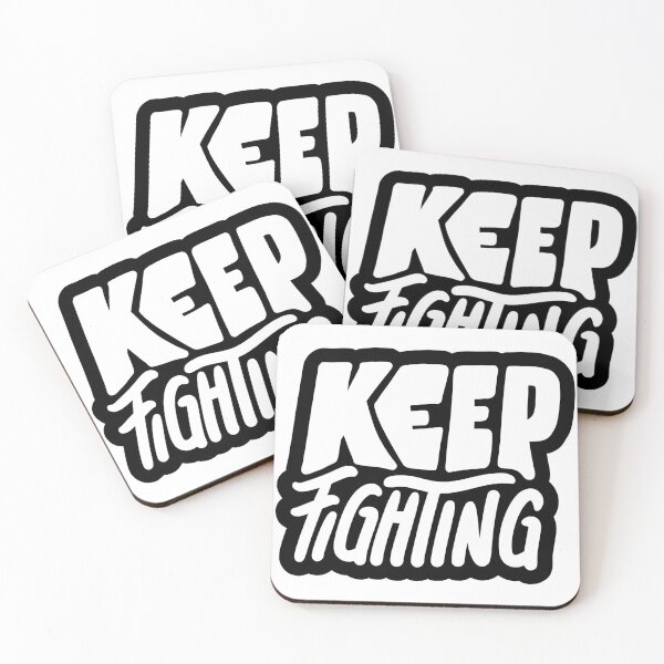 Item preview, KEEP FIGHTING - KEEP  designed and sold by Funky  Fibers.