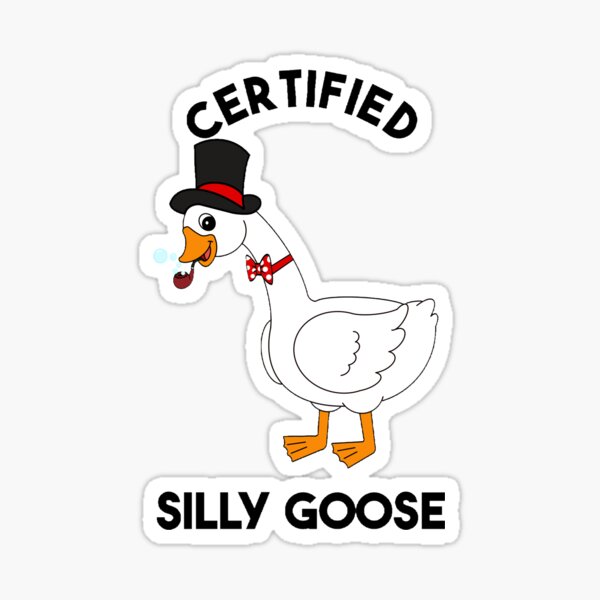 Silly Goose Sticker — Abound Publishing