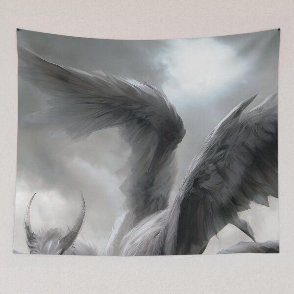 Item preview, MistHaven Foggy Monster - Veiled Prophecies Unraveling the Fate of Worlds designed and sold by IsdinMisthaven.