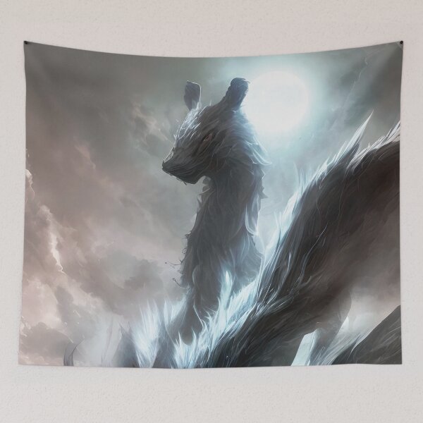 Item preview, MistHaven Foggy Monster - Whispers of Destiny The Prophecy Unveiled designed and sold by IsdinMisthaven.