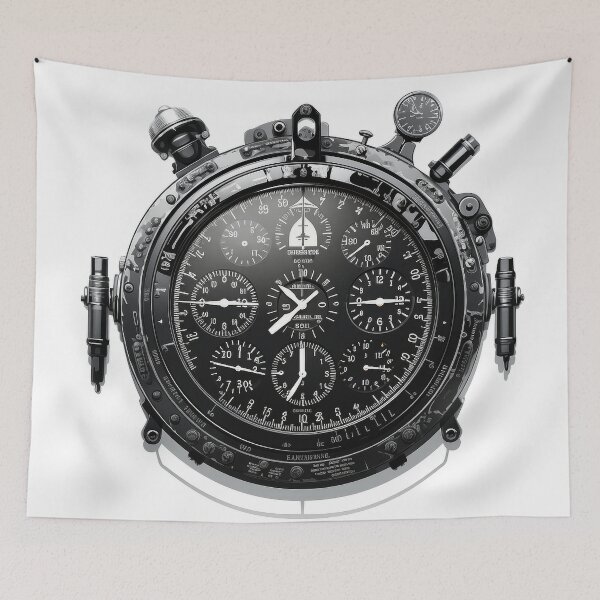 Item preview, Extreme Detail altimeter inspired design designed and sold by parakeet.