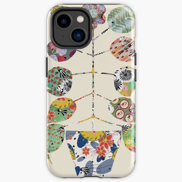 sunflower pots iPhone Tough Case