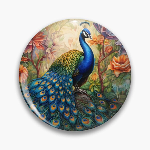 Item preview, Colourful Peacock Art designed and sold by PeteRascal.