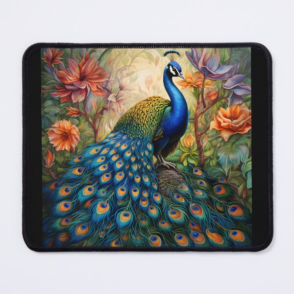 Item preview, Colourful Peacock Art designed and sold by PeteRascal.