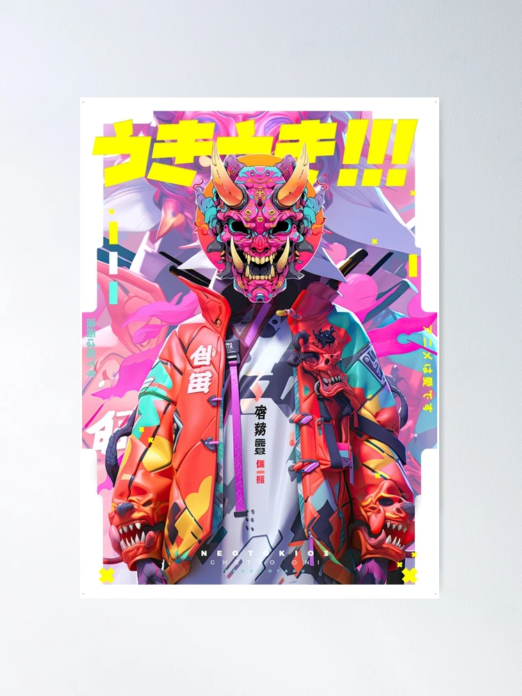 NEOTOKIO3'S TECHWEAR GHETTO ONI | Anime Manga Japanese