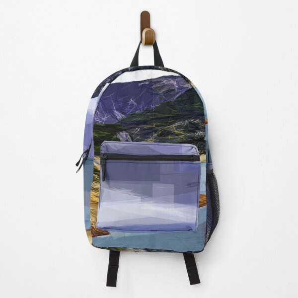 Item preview, Nearly empty reservoir, Spain. Image created using geometric shapes designed and sold by EdgyEdgeArt.