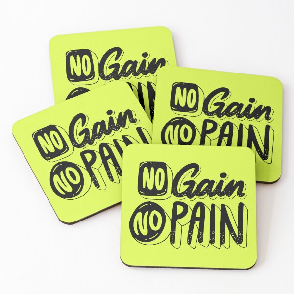 Item preview, NO GAIN NO PAIN- NO PAIN NO GAIN designed and sold by Funky  Fibers.