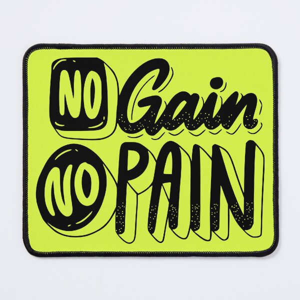 Item preview, NO GAIN NO PAIN- NO PAIN NO GAIN designed and sold by Funky  Fibers.