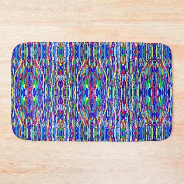 Item preview, Multicolored Abstract Symmetrical Pattern designed and sold by ricoflinn.