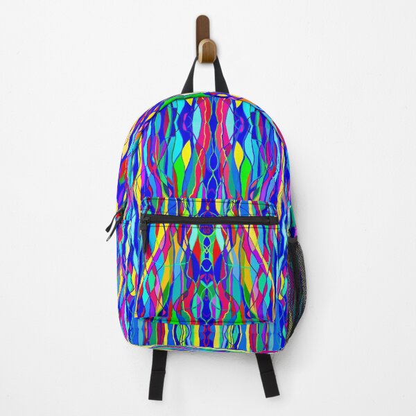 Item preview, Multicolored Abstract Symmetrical Pattern designed and sold by ricoflinn.