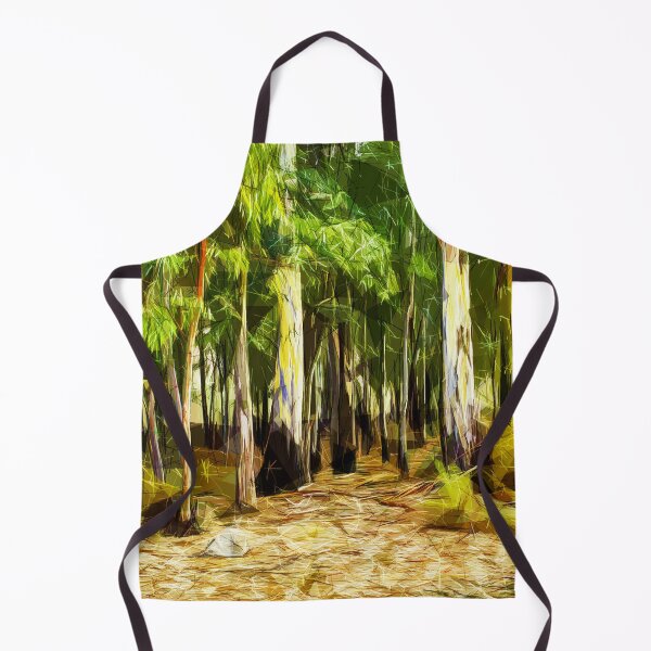 Item preview, Colourful eucalyptus trees. Image created using geometric shapes designed and sold by EdgyEdgeArt.