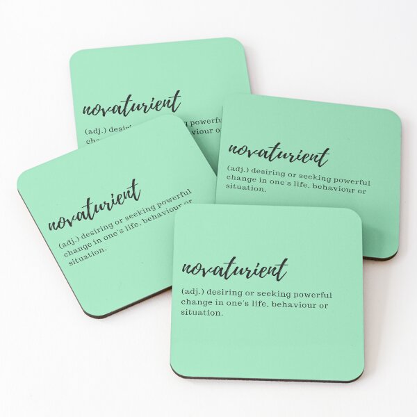 Item preview, novaturient - desiring or seeking powerful change in one's life, behaviour or situation designed and sold by designair.