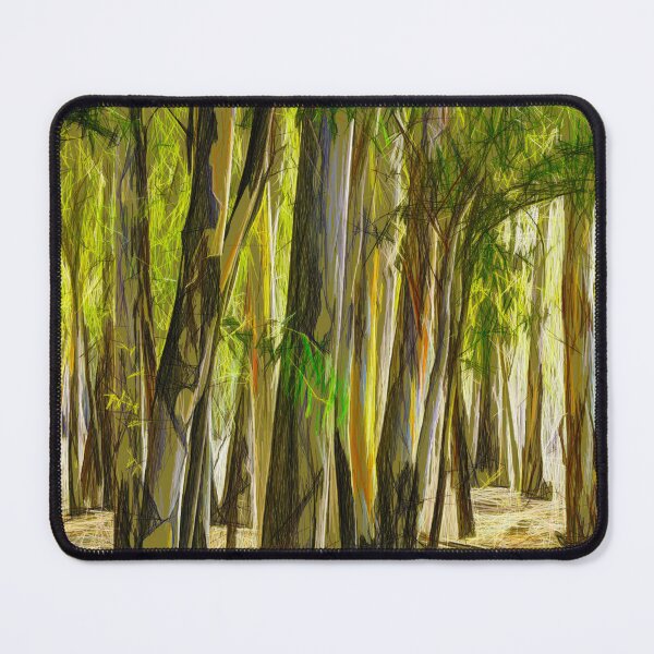 Item preview, Spectacular eucalyptus trees. Image created using geometric shapes designed and sold by EdgyEdgeArt.