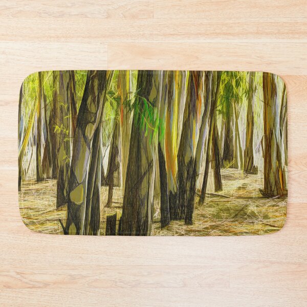 Item preview, Spectacular eucalyptus trees. Image created using geometric shapes designed and sold by EdgyEdgeArt.