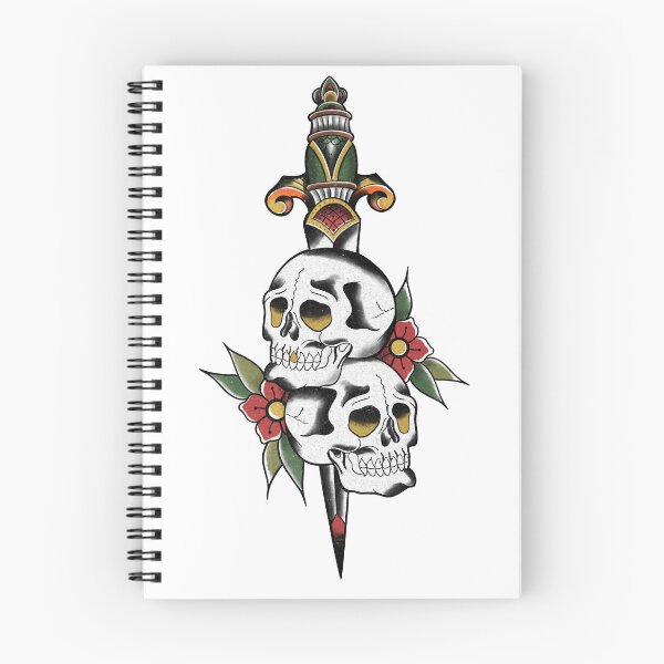 Item preview, Skulls and dagger  designed and sold by Karl Downes.