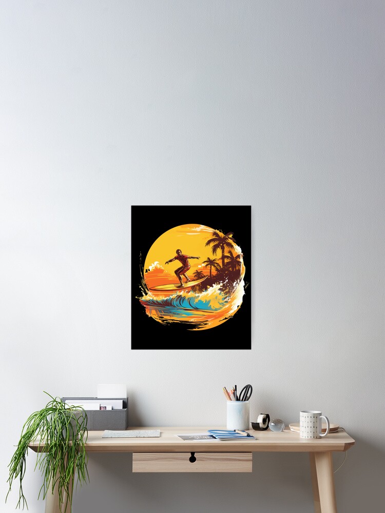 Summer full of surfing, surf life