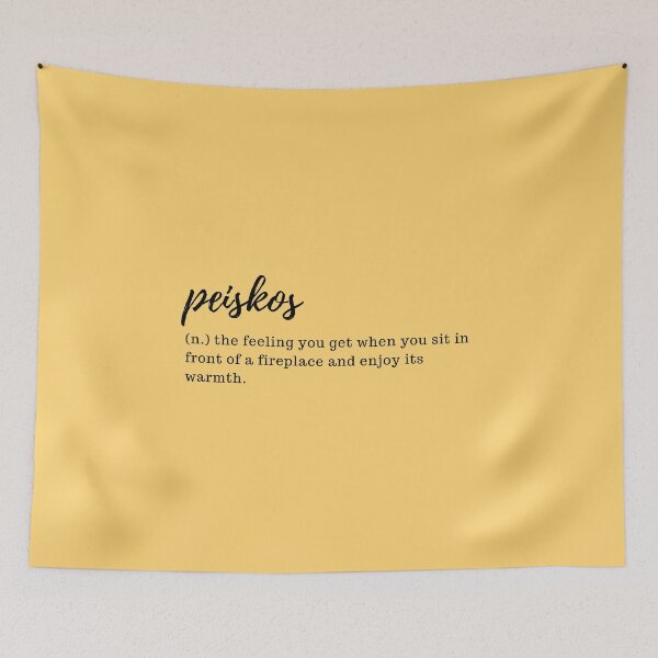 Item preview, peiskos - the feeling you get when you sit in front of a fireplace and enjoy its warmth designed and sold by designair.