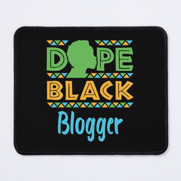 Item preview, Dope Black Blogger Blog Writer designed and sold by jaygo.