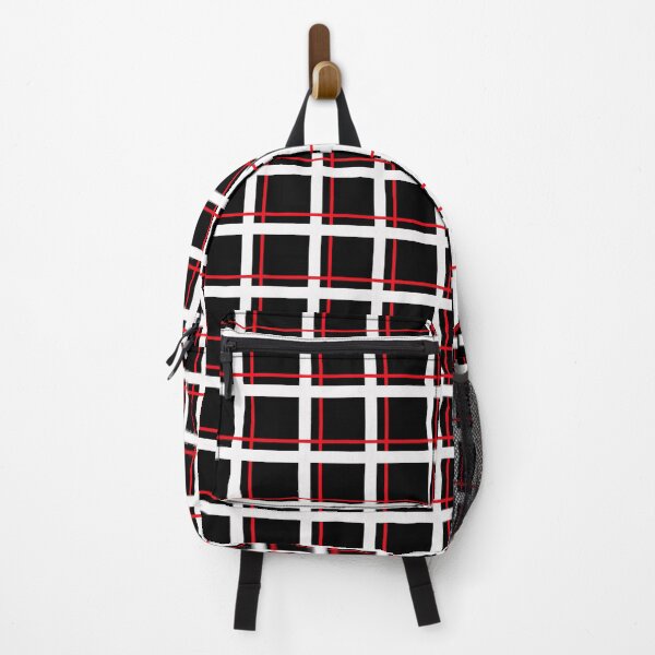 Item preview, Black Windowpane Stripes designed and sold by Bunmigraphics .