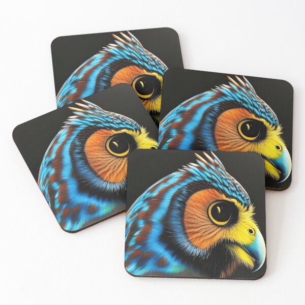 Item preview, Colourful Owl, Ai Generated Art  designed and sold by ACC .