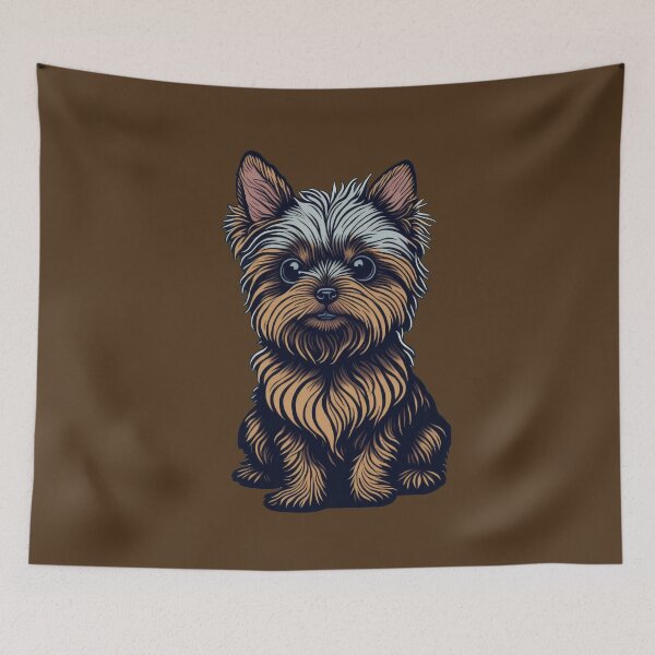 Item preview, Cute Yorkie designed and sold by ArtCraftLab.