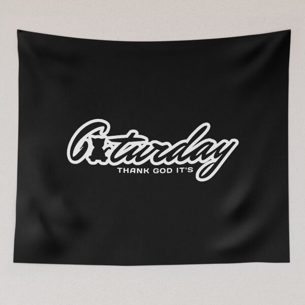 Item preview, Caturday - Thank God Its designed and sold by ViewerEqualsPhoton.