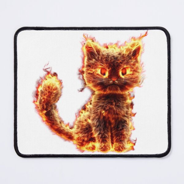 Item preview, Elemental kitties: fire kitty designed and sold by Odd-jack.