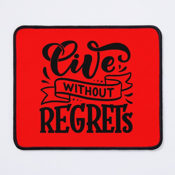 Item preview, Embrace Life Fearlessly: Live Without Regrets designed and sold by Funky  Fibers.