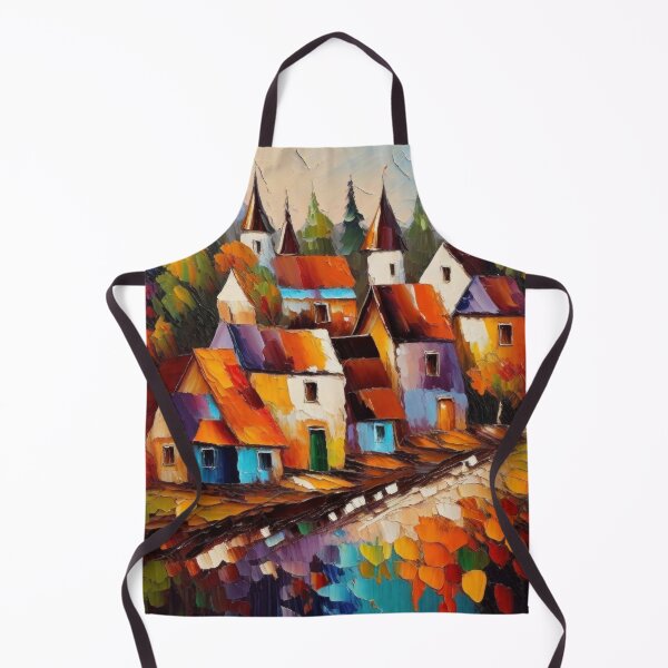 Aperçu de l'œuvre Small Town créée et vendue par kultomatic.