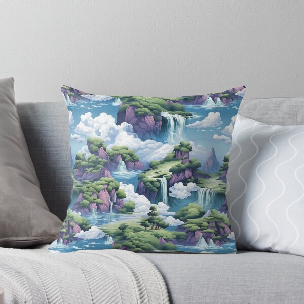 Item preview, Dreamy Anime Landscape - Miyazaki Style designed and sold by Leksal.